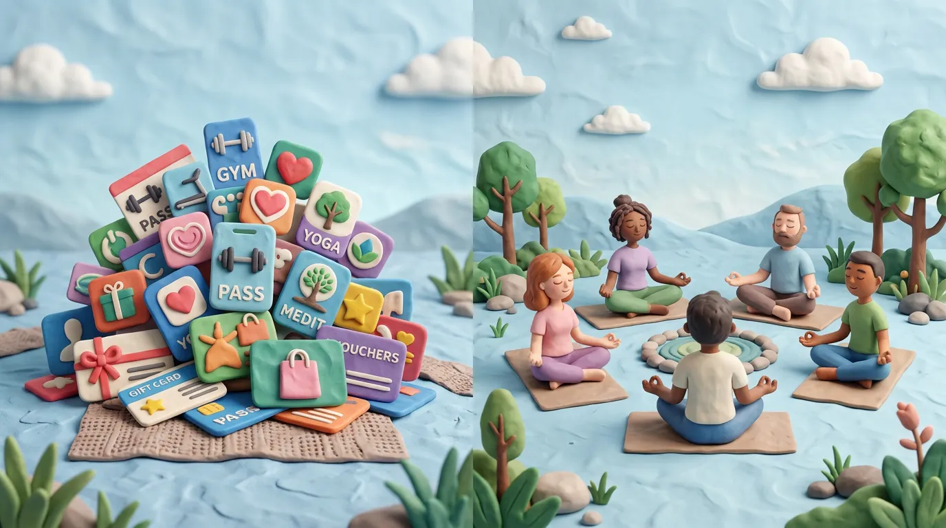 Why Wellness Stipends Don't Reduce Burnout (And What Does)